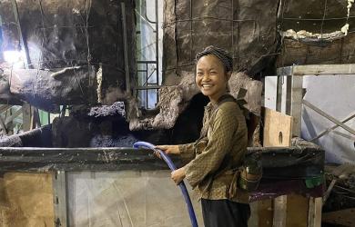 Bật mí cảnh quay nghẹt thở, rơi nước mắt ở hầm ngập nước phim 'Địa đạo'